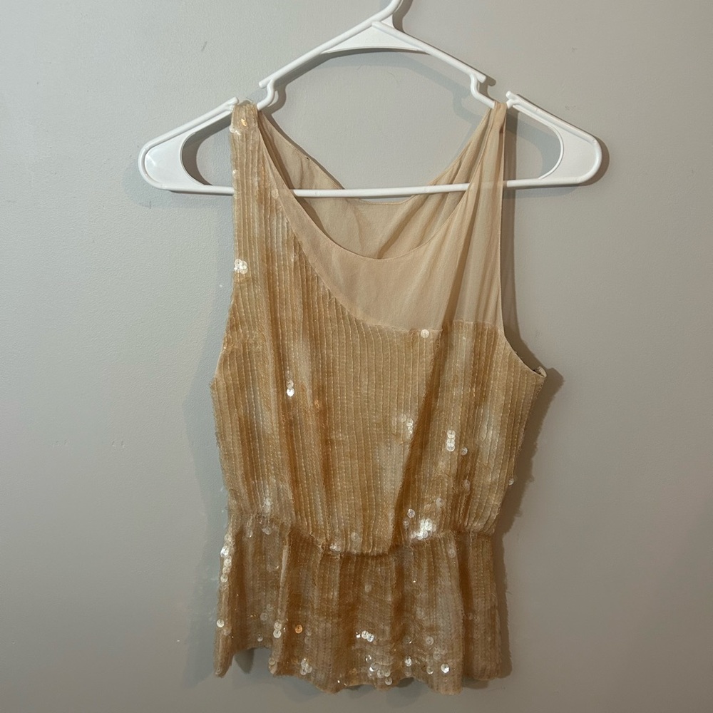 Alice + Olivia sequin top